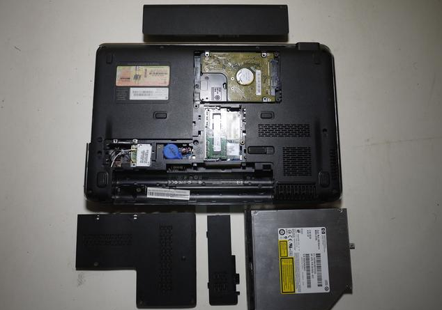 惠普compaq 515笔记本的拆解流程