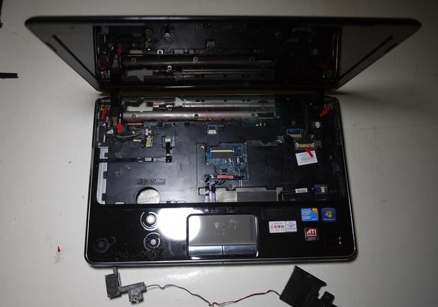 惠普compaq 515笔记本的拆解流程