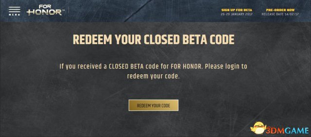 荣耀战魂Beta测试资格百分百申请成功方法