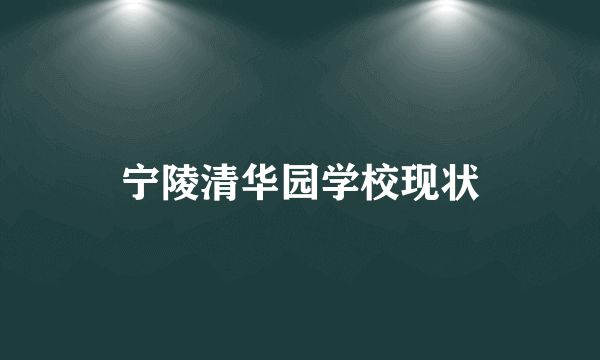 宁陵清华园学校现状