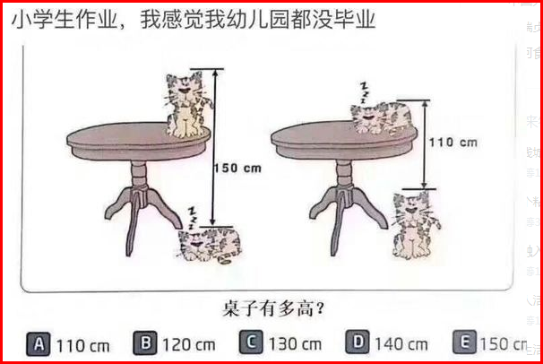 桌子的高度是多少？