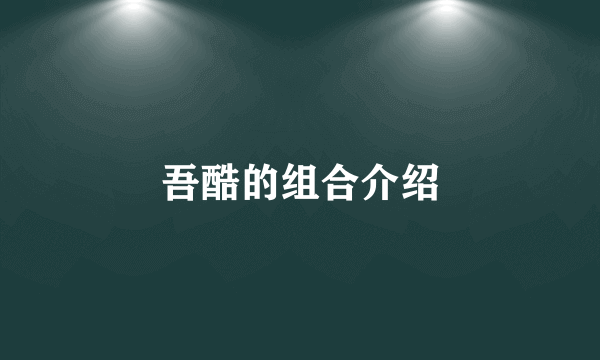 吾酷的组合介绍