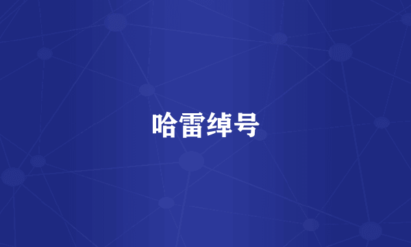 哈雷绰号