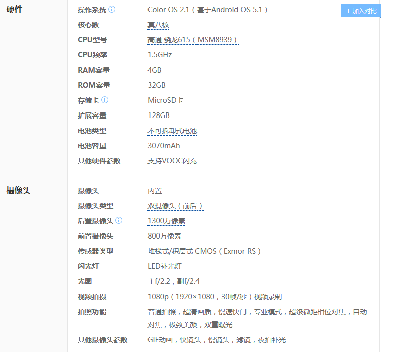 oppo7sm三网通的参数