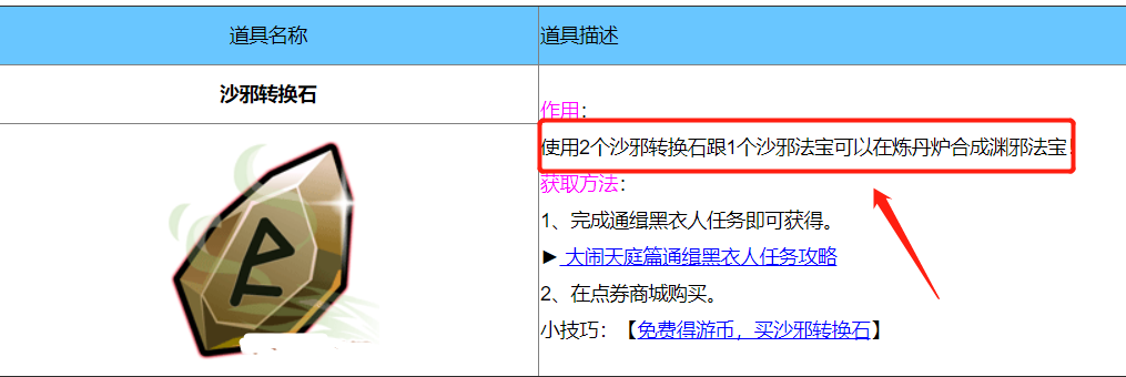 造梦西游3 造梦西游3沙邪合成公式是什么？