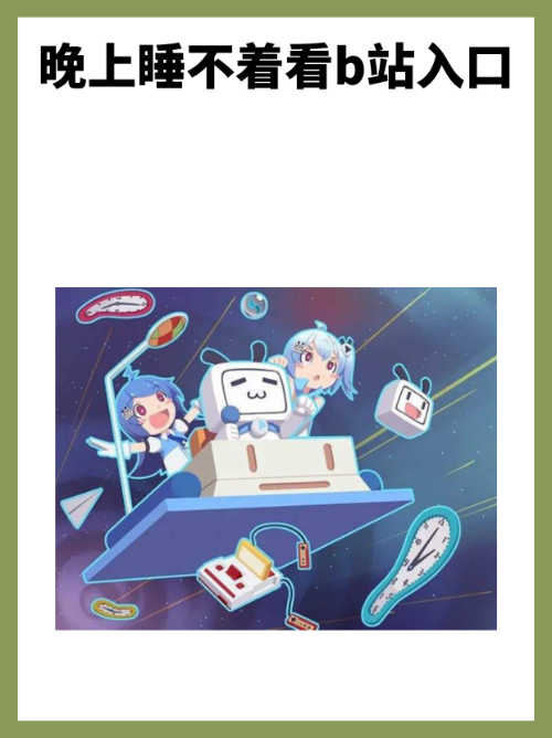 晚上睡不着看b站入口？