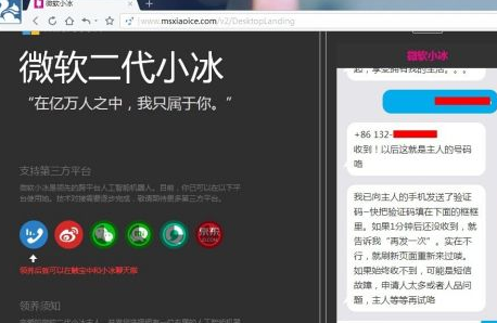 微软小冰为什么进不去？
