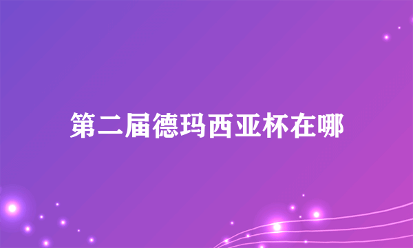 第二届德玛西亚杯在哪