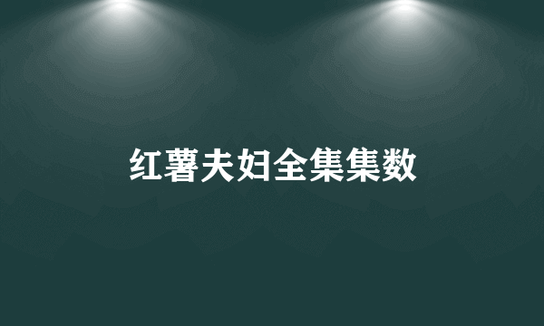 红薯夫妇全集集数