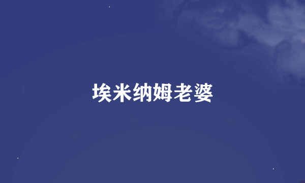 埃米纳姆老婆