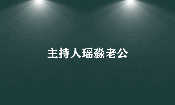 主持人瑶淼老公