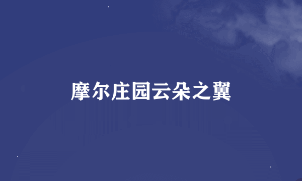 摩尔庄园云朵之翼