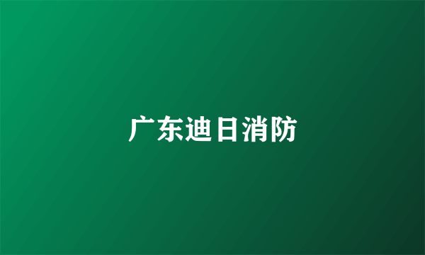 广东迪日消防