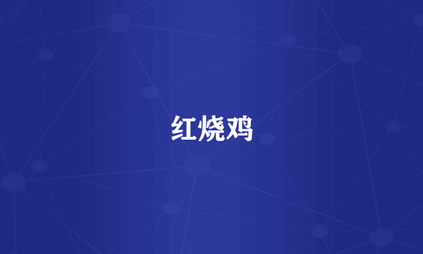 红烧鸡