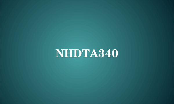 NHDTA340