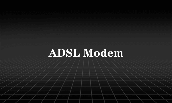 ADSL Modem
