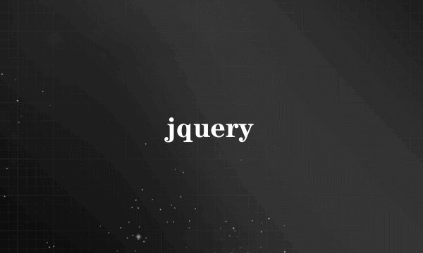 jquery