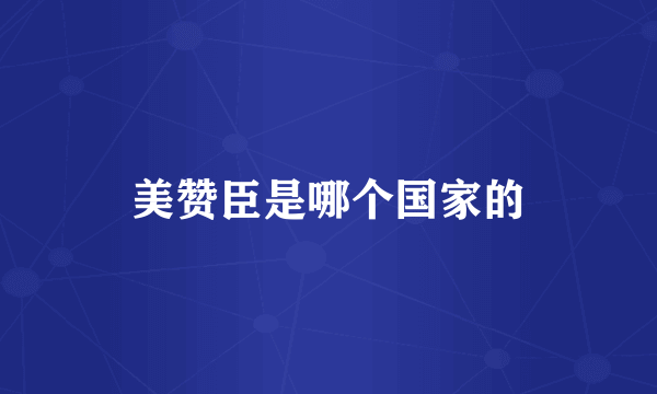 美赞臣是哪个国家的