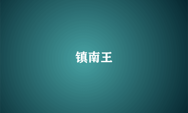 镇南王