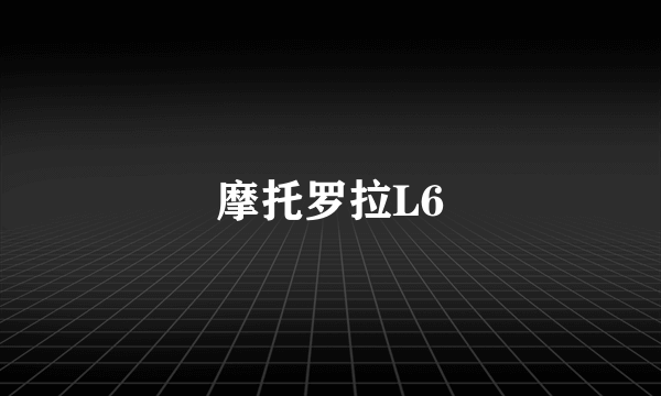 摩托罗拉L6