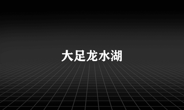 大足龙水湖