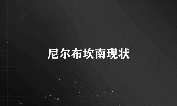 尼尔布坎南现状