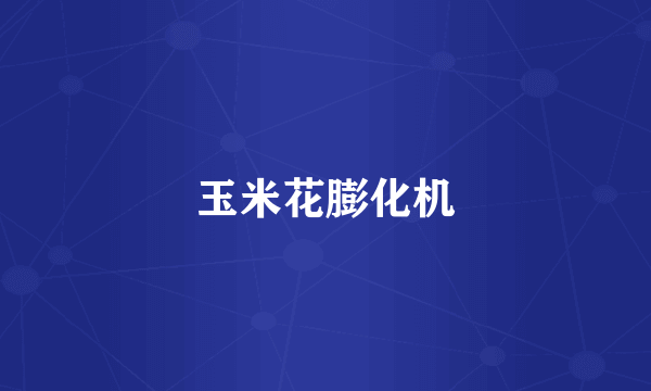 玉米花膨化机