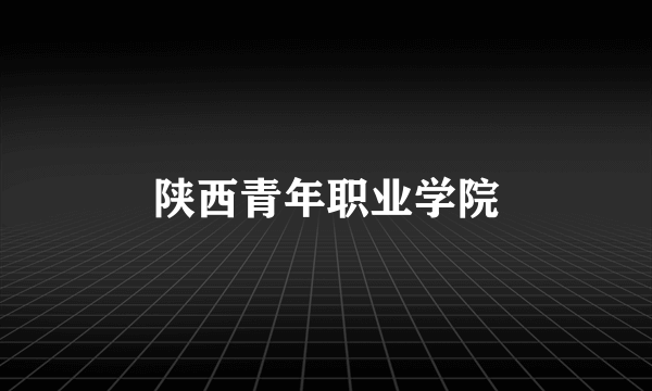 陕西青年职业学院