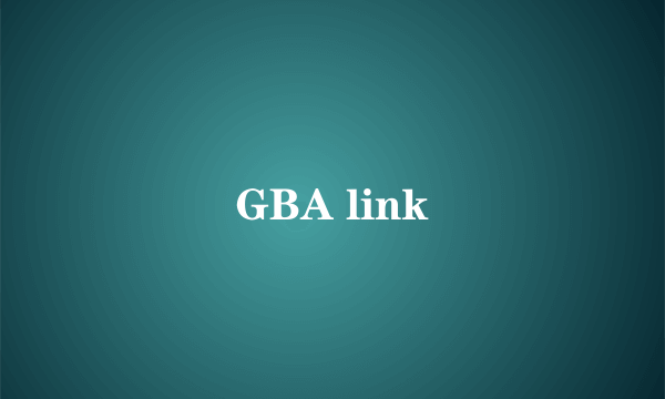 GBA link